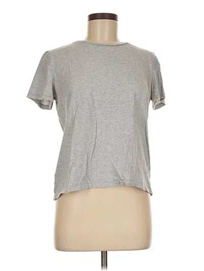Pre-owned Gap Short Sleeve T-shirt In Silver