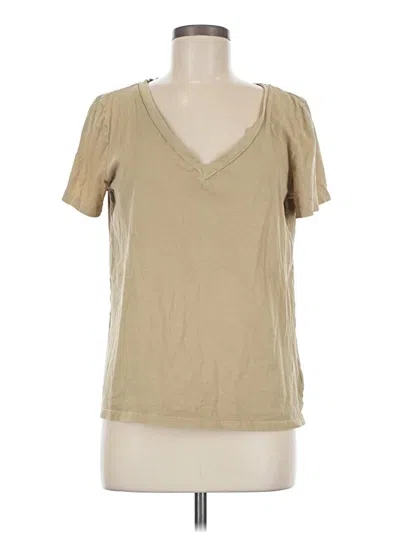 Pre-owned Gap Short Sleeve T-shirt In Tan
