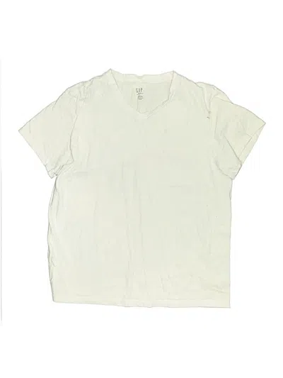 Pre-owned Gap Kids' Short Sleeve T-shirt In White