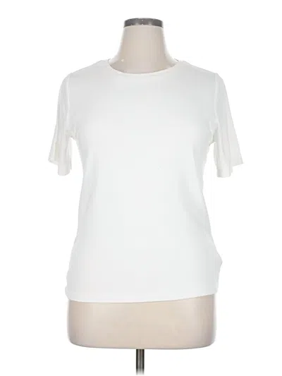 Pre-owned Gap Short Sleeve T-shirt In White