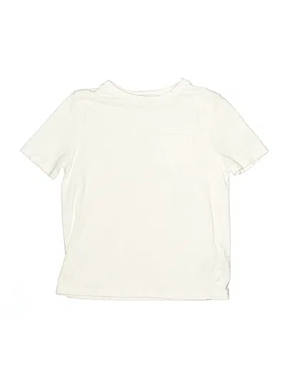 Pre-owned Gap Kids' Short Sleeve T-shirt In White
