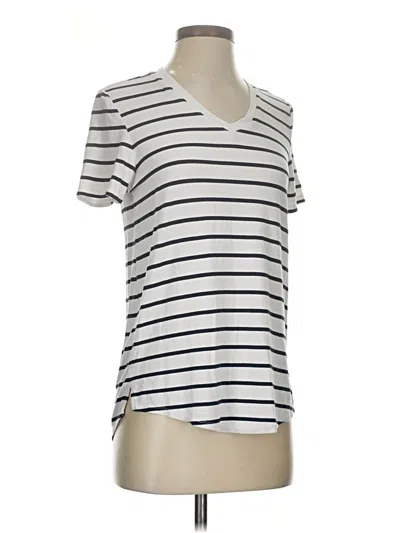 Pre-owned Gap Short Sleeve T-shirt In White