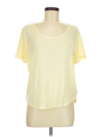 Pre-owned Gap Short Sleeve T-shirt In Yellow