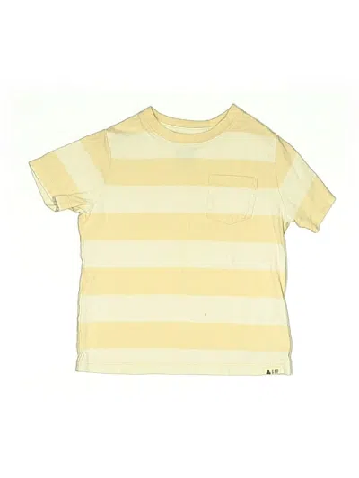 Pre-owned Gap Kids' Short Sleeve T-shirt In Yellow