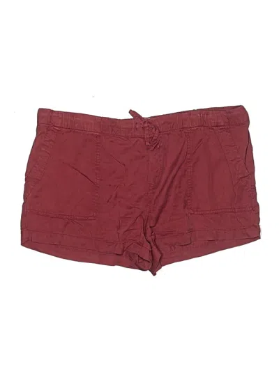 Pre-owned Gap Shorts In Burgundy