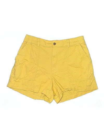 Pre-owned Gap Shorts In Yellow