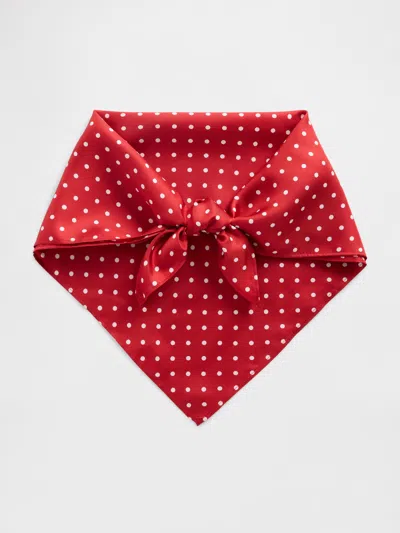 Gap Silk Bandana In Red