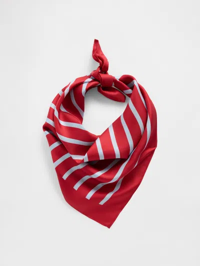 Gap Silk Bandana In Red