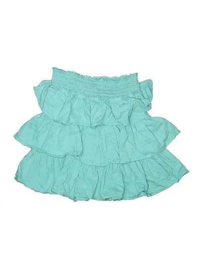 Pre-owned Gap Kids' Skirt In Blue