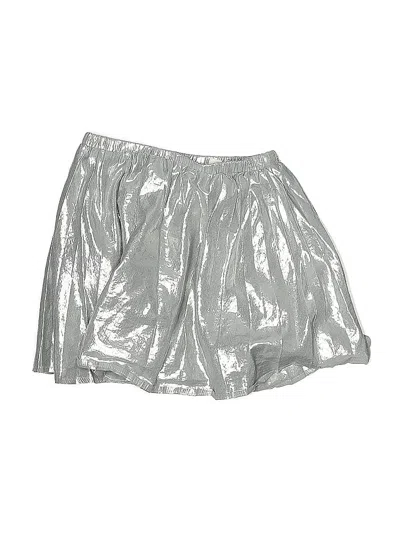 Pre-owned Gap Kids' Skirt In Silver