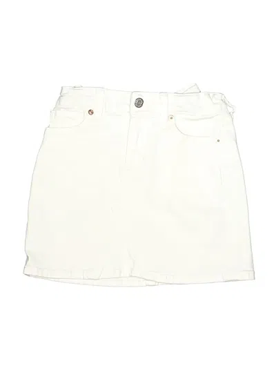 Pre-owned Gap Kids' Skirt In White