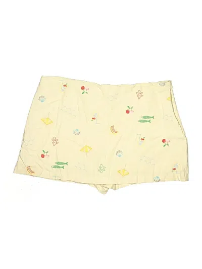 Pre-owned Gap Skort In Ivory