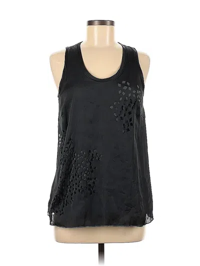 Pre-owned Gap Sleeveless Blouse In Black