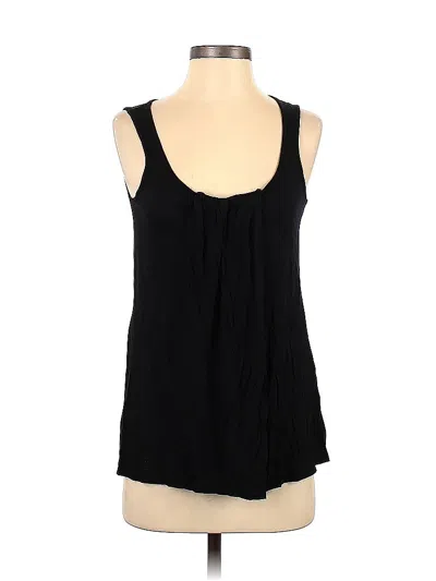 Pre-owned Gap Sleeveless Blouse In Black