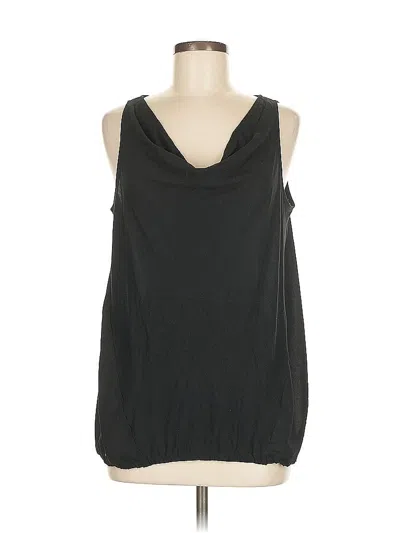 Pre-owned Gap Sleeveless Blouse In Black