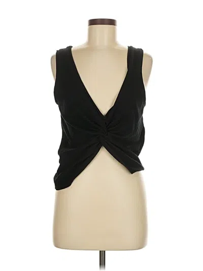 Pre-owned Gap Sleeveless Blouse In Black