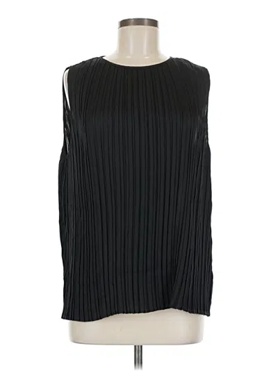 Pre-owned Gap Sleeveless Blouse In Black