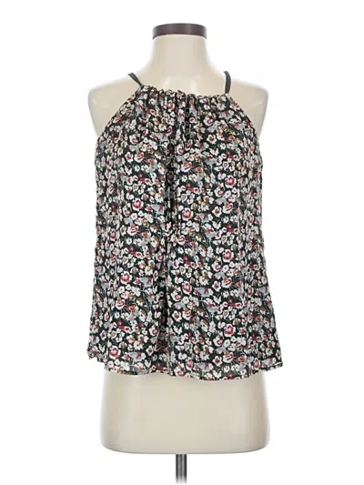 Pre-owned Gap Sleeveless Blouse In Black