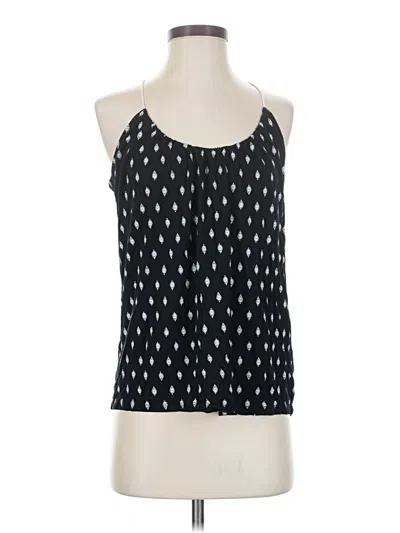 Pre-owned Gap Sleeveless Blouse In Black