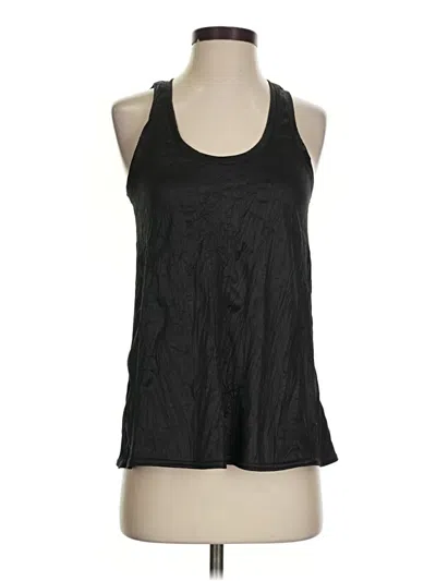 Pre-owned Gap Sleeveless Blouse In Black