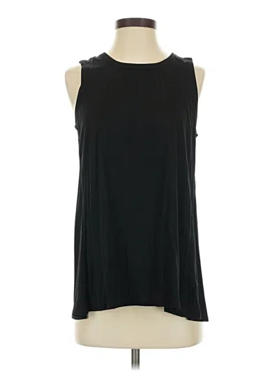 Pre-owned Gap Sleeveless Blouse In Black