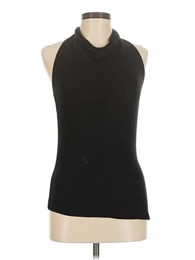 Pre-owned Gap Sleeveless Blouse In Black