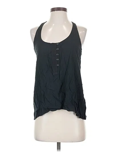 Pre-owned Gap Sleeveless Blouse In Black