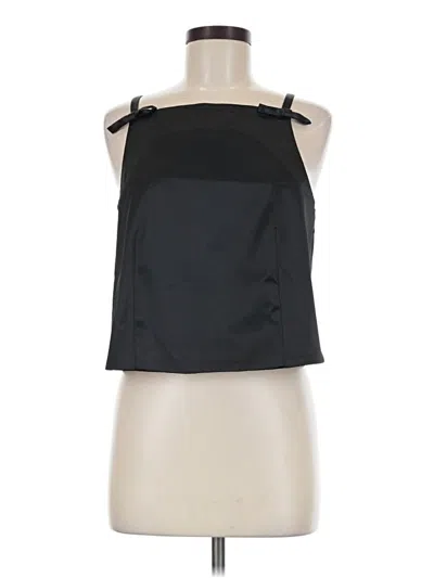 Pre-owned Gap Sleeveless Blouse In Black