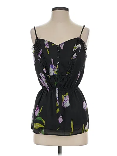 Pre-owned Gap Sleeveless Blouse In Black