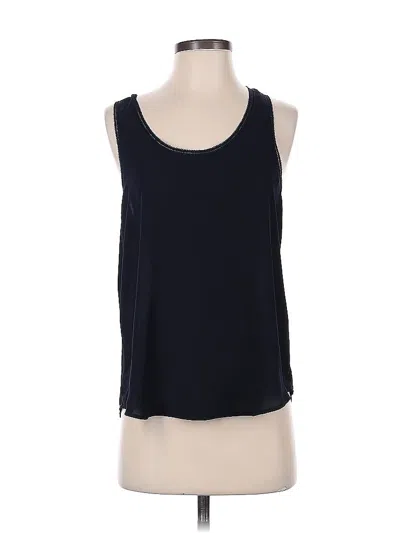 Pre-owned Gap Sleeveless Blouse In Blue