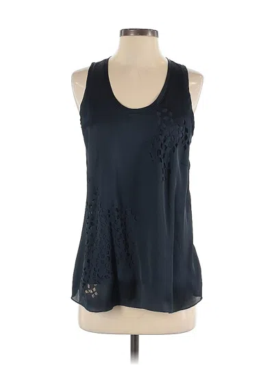 Pre-owned Gap Sleeveless Blouse In Blue