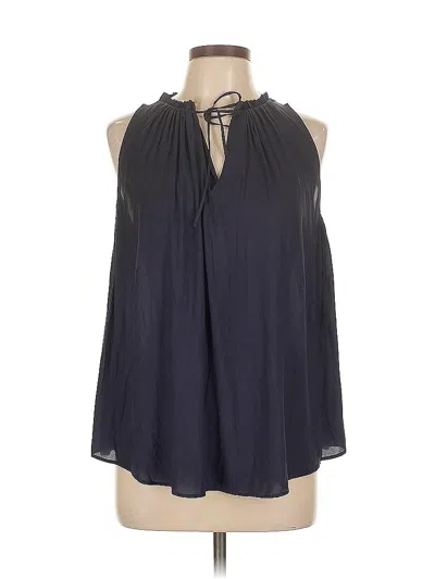 Pre-owned Gap Sleeveless Blouse In Blue