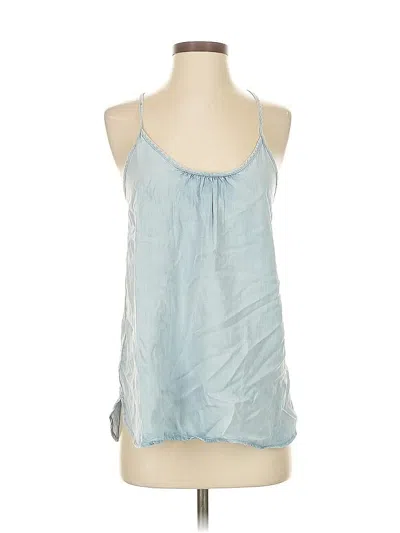 Pre-owned Gap Sleeveless Blouse In Blue