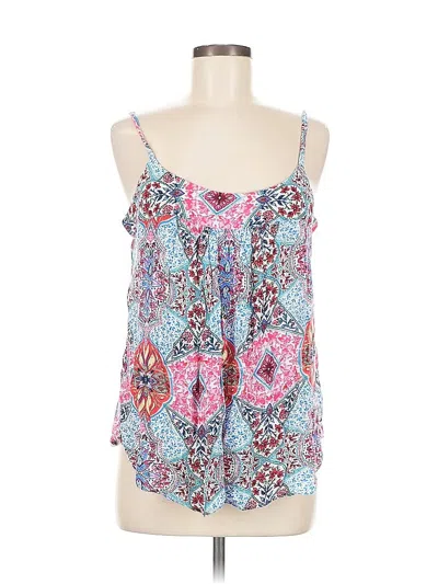 Pre-owned Gap Sleeveless Blouse In Blue