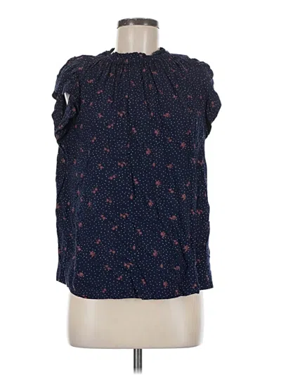 Pre-owned Gap Sleeveless Blouse In Blue