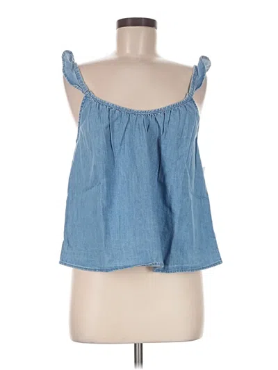 Gap Sleeveless Blouse In Blue