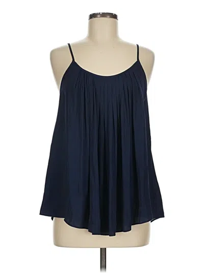 Pre-owned Gap Sleeveless Blouse In Blue