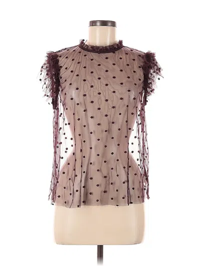 Pre-owned Gap Sleeveless Blouse In Brown