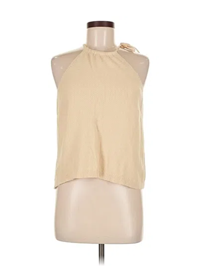 Pre-owned Gap Sleeveless Blouse In Brown