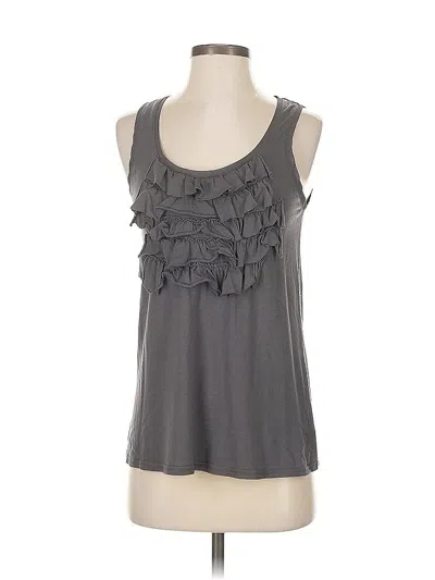 Pre-owned Gap Sleeveless Blouse In Gray