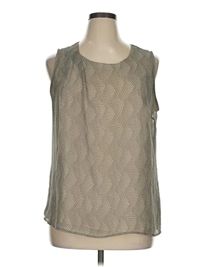 Pre-owned Gap Sleeveless Blouse In Gray
