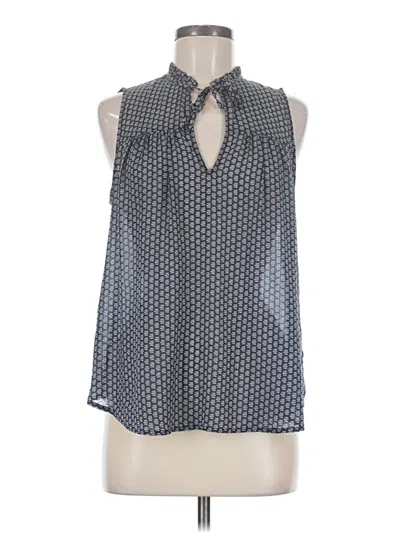Pre-owned Gap Sleeveless Blouse In Gray