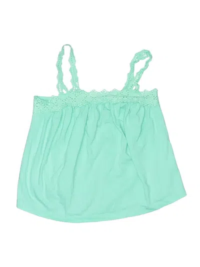 Pre-owned Gap Kids' Sleeveless Blouse In Green