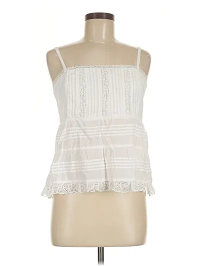 Pre-owned Gap Sleeveless Blouse In Ivory