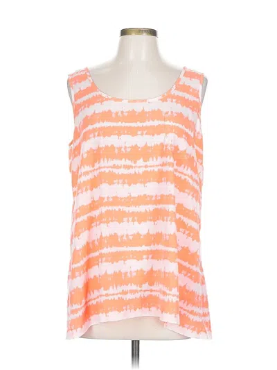 Pre-owned Gap Sleeveless Blouse In Orange