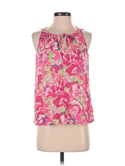 Pre-owned Gap Sleeveless Blouse In Pink
