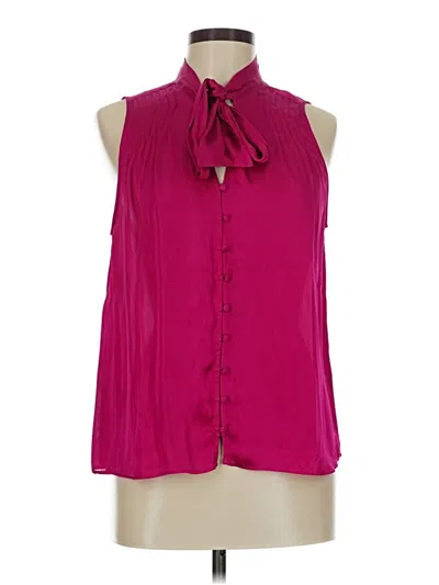 Pre-owned Gap Sleeveless Blouse In Pink