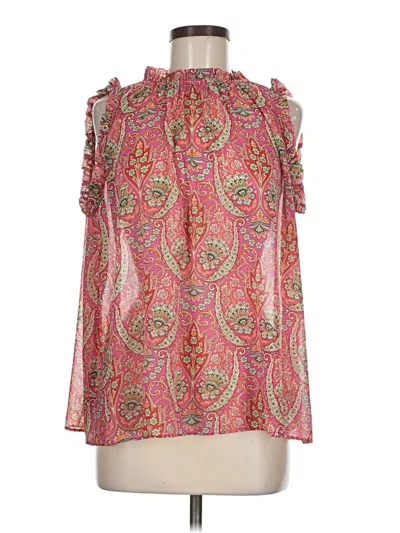 Pre-owned Gap Sleeveless Blouse In Pink