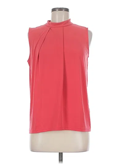 Pre-owned Gap Sleeveless Blouse In Pink
