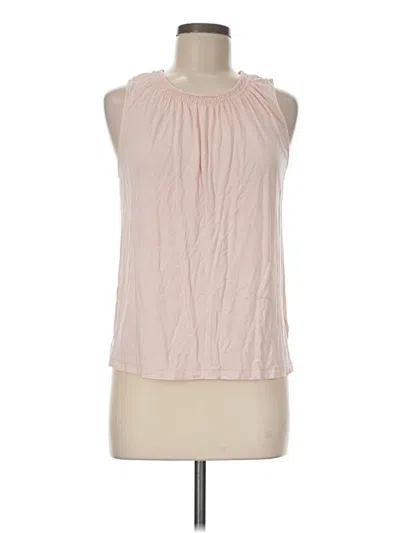 Pre-owned Gap Sleeveless Blouse In Pink